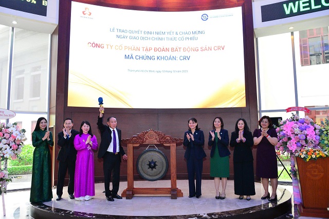 Hơn 672 triệu cổ phiếu CRV chính thức niêm yết trên sàn HOSE
